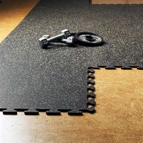 38 Inch Rubber Interlocking Tiles 2x2 Foot Tough And Durable