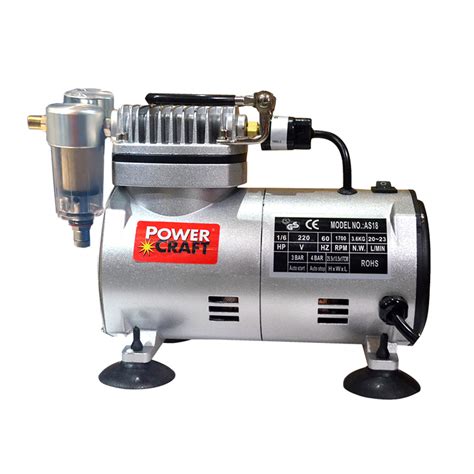 Powercraft Oil Less Mini Air Compressor Pacmac As Powercraft