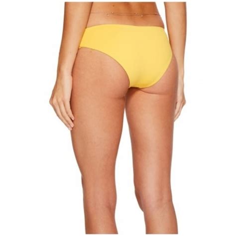 L Space Swim Lspace Estella Sunshine Gold Bikini Bottom Yellow