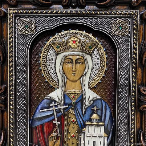Иконы: Икона Святая благоверная царица Грузии Тамара Великая – купить ...