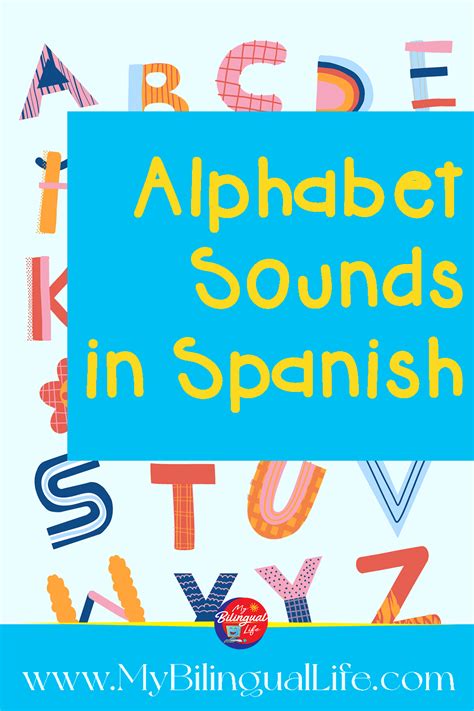 Spanish Letter Sounds