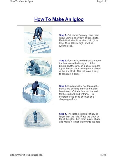 how to make and igloo
