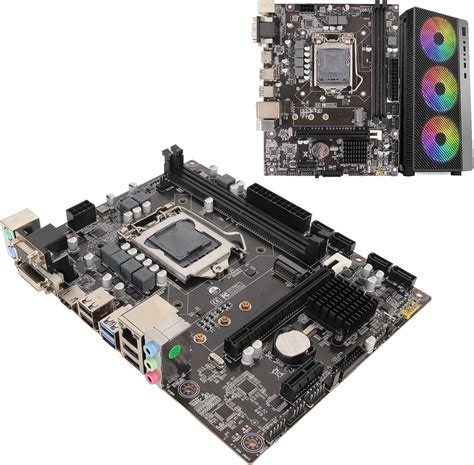 H310 LGA 1151 Motherboard Dual Channel DDR4 Memory Slot 24 8pin Power