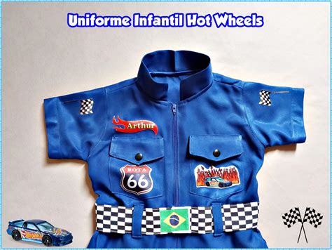 Uniforme Infantil Hot Wheels Elo Produtos Especiais