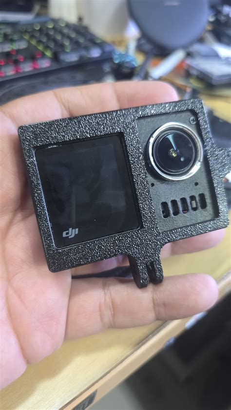 Stl Case Dji Action Naked Fpvframe D