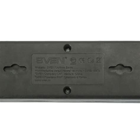 SVEN Optima Base 3 розетки Сетевой фильтр 3 розетоки, 2200Вт