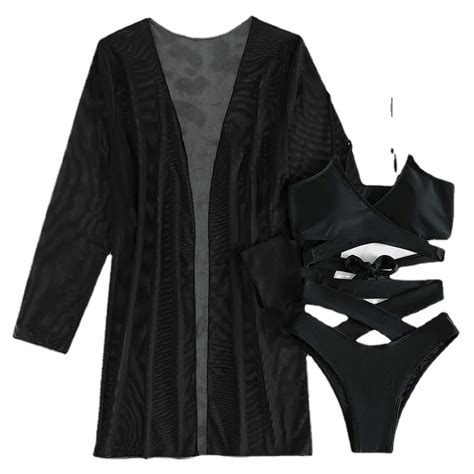 Wholesale Bikini Hot Sexy Womens Bikini Transparent Piece High Cut Woman Swimsuit In