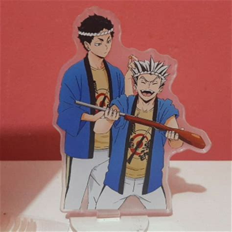 ANIME FAN Acrylic Action Figure Standing Plate Desktop Decorate Yu