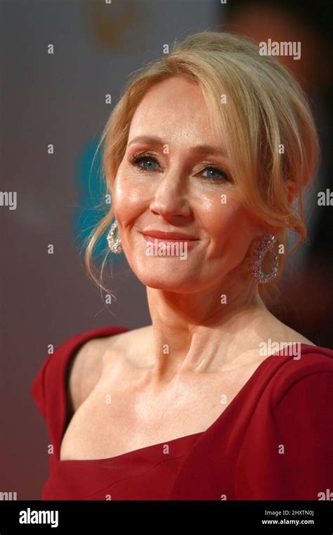 Jk Rowling Author Of The Harry Potter Books Arrives At The Th