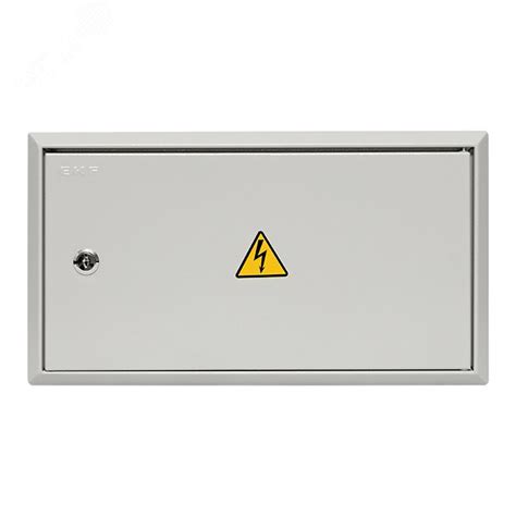 Щит распределительный навесной ЩРн-18 с замком IP31 1х18 артикул mb21 ...