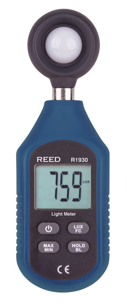 Extech Ea33 Easyview™ Light Meter With Memory 99999 Fc 999900 Lux