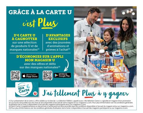 Promo Ma Carte U Chez Super U Icatalogue Fr