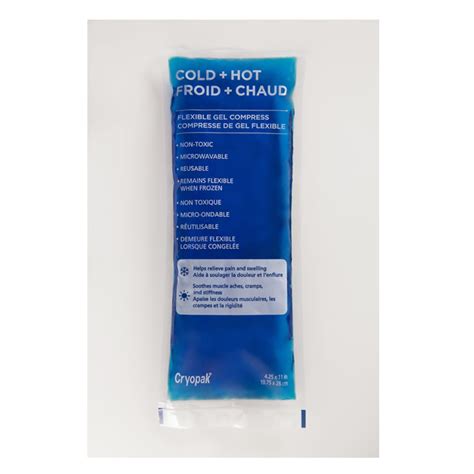 Flexible Hot Cold Gel Pack Inch X Inch Card Health Cares