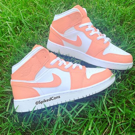 Custom Peaches And Cream Jordan 1s