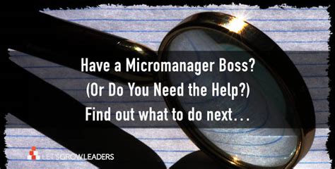 Micromanager Boss