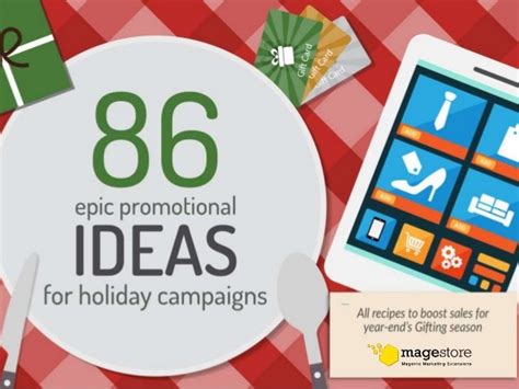 promotional ideas  holiday campaigns
