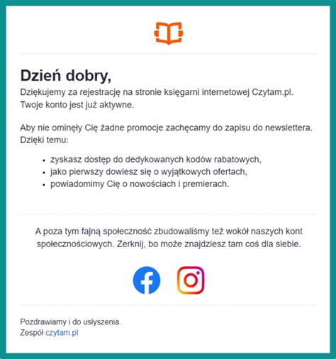 Jak powinna wyglądać wiadomość e mail z potwierdzeniem zakupu