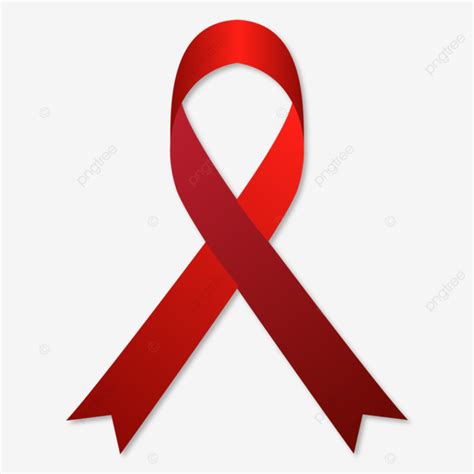 Red Ribbon Hiv Aids Symbol Clipart, Ribbon Clipart, Red Ribbon, Hiv ...