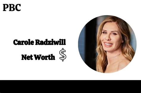 Carole Radziwill Net Worth 2025: Salary, Wealth And Financial Overview