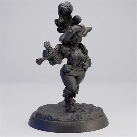 Hot Goblin カタラ ミニチュア ホットゴブリン ピストル 女冒険家