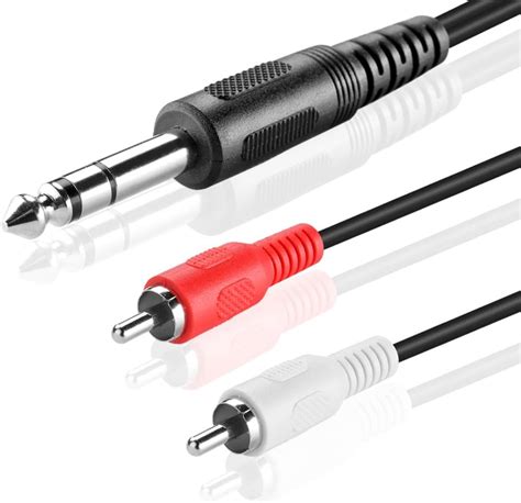 Tnp Cable De Audio Mm Trs A Dual Rca Macho Mm Trs A Rca