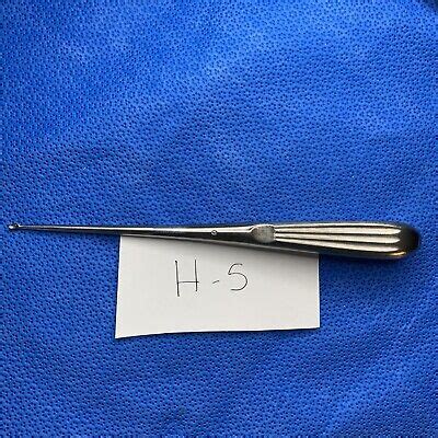 Codman 23 1043 Spinal Fusion Curette 8 Stainless Steel EBay