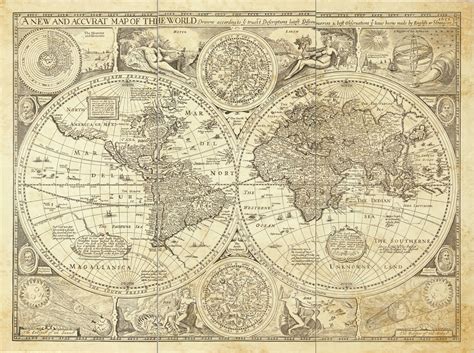 A New and Accurate Map of the World… | Curtis Wright Maps