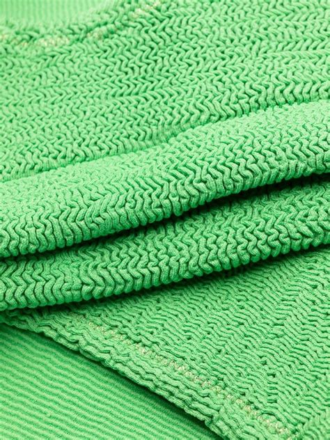 Reina Olga Ginny Ribbed Bikini Farfetch