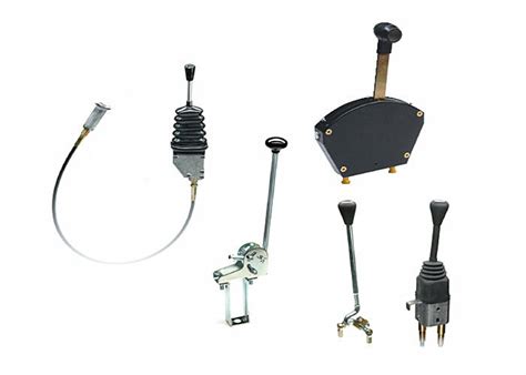 Plated Steel Custom Control Cable Push Pull Hand Control Lever
