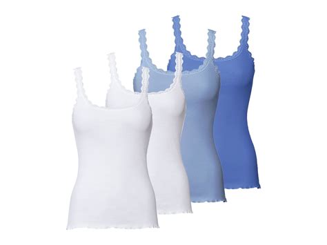 Esmara Lingerie Dames Singlets Met Kant