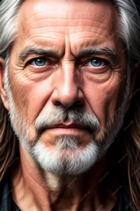 Premium Ai Image Portrait Of A Old Man High Detailed Old Man Illustration