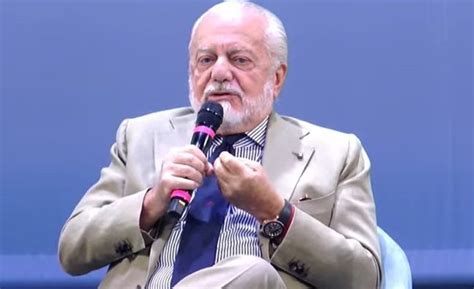 Cesarano De Laurentiis Ha Un Sogno Ma Deve Trovare Gli Agganci