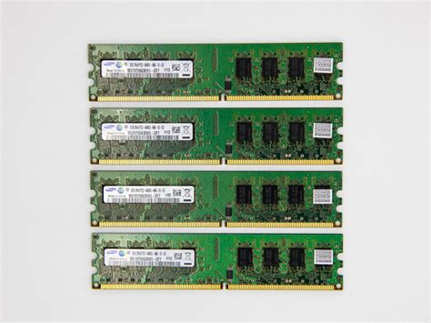 Оперативная память Samsung DIMM 8Gb (4*2Gb) DDR2-800MHz PC2-6400 CL6 ...