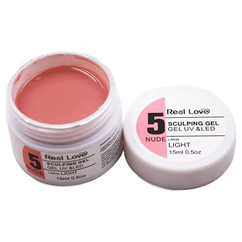Gel Linha LIGHT Sculping Nude Ml Real Love Usina Das Unhas