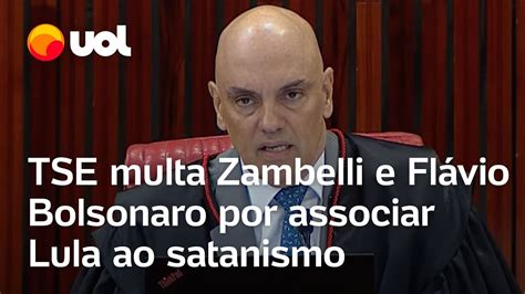 TSE multa Flávio Bolsonaro Carla Zambelli e Gayer em R 30 mil por