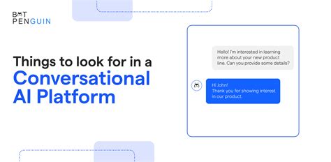 5 Things to look for in a Conversational AI Platform