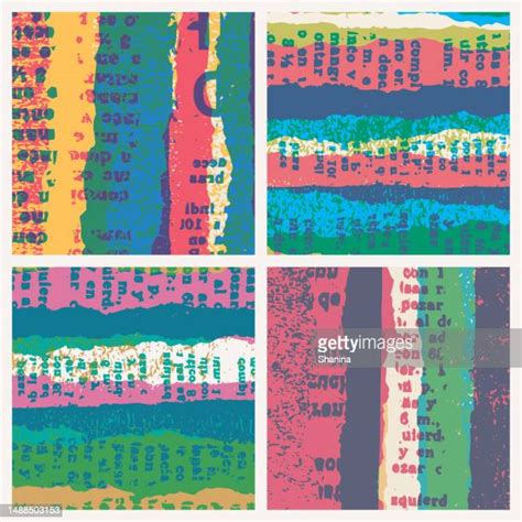 Torn Newspaper Texture High Res Illustrations - Getty Images