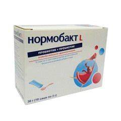 Нормобакт L – инструкция по применению, отзывы, цена, аналоги