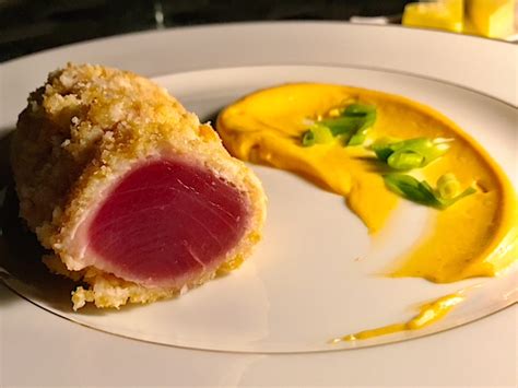 Jean Georges Rice Cracker Crusted Ahi Tuna