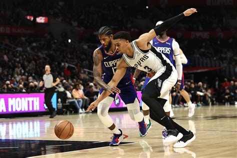 Game Preview San Antonio Spurs Vs Los Angeles Clippers Pounding The