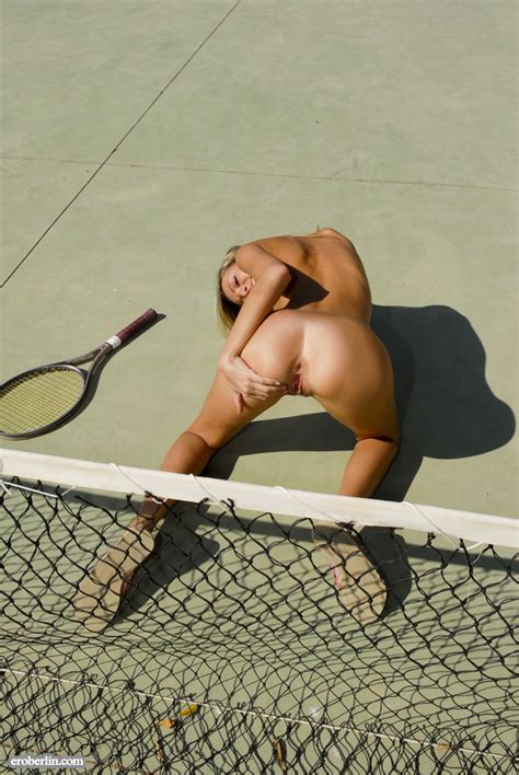 Lustful Blonde Tennis Player Loves To Finge XXX Dessert Picture 9