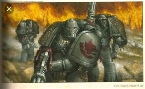 Heresy Era Space Wolves During The Burning Of Prospero Space Marine Art Space Wolves