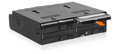 Icy Dock Flexidock Mb Sp B R Bay Inch Sata Sas Ssd Hdd Hot Swap Docking Enclosure For