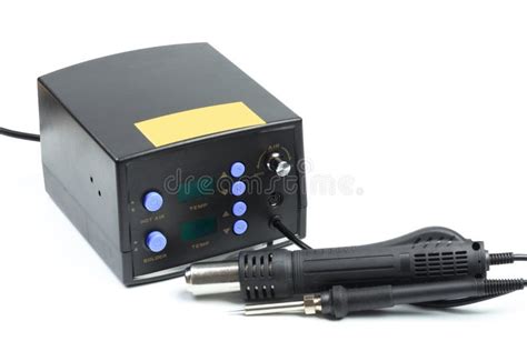 Soldering Station With Led Display Heating Control Regulator With Hot Air Gun And Soldering