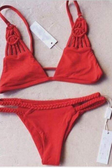 Pink Tone Crop Top With High Waist Floral Bikini Fun Classy Bikini Style On Luulla