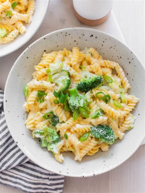 Broccoli White Sauce Pasta Wholesome Patisserie
