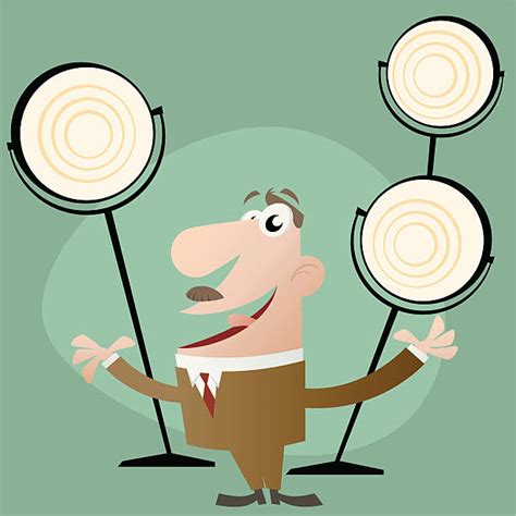 Cartoon Game Show Host Illustrations Royalty Free Vector Graphics