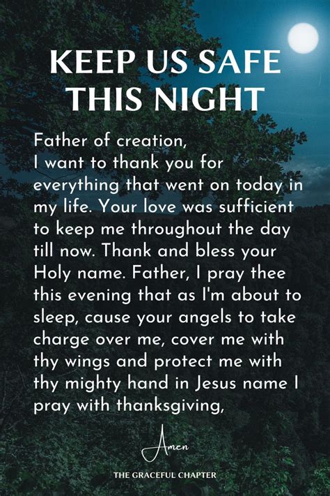 14 Short Bedtime Prayers For A Good Nights Sleep The Graceful Chapter