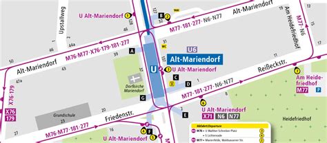 U Alt Mariendorf Haltestelleninfo Bvg