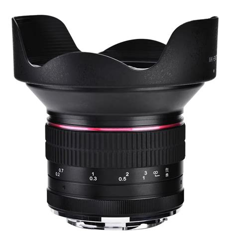 12 мм F2.8-f22 супер широкоугольный объектив рыбий глаз MF для Nikon 1 ...